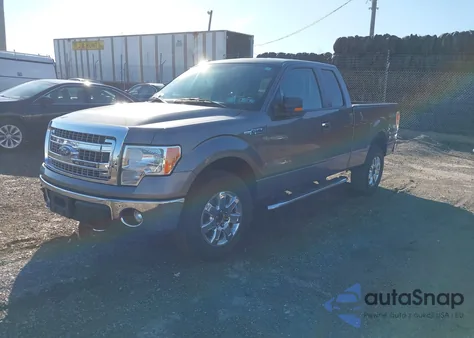 2013 Ford F-150 Xlt из США, поврежденный, VIN 1FTFX1EF0DFC24123